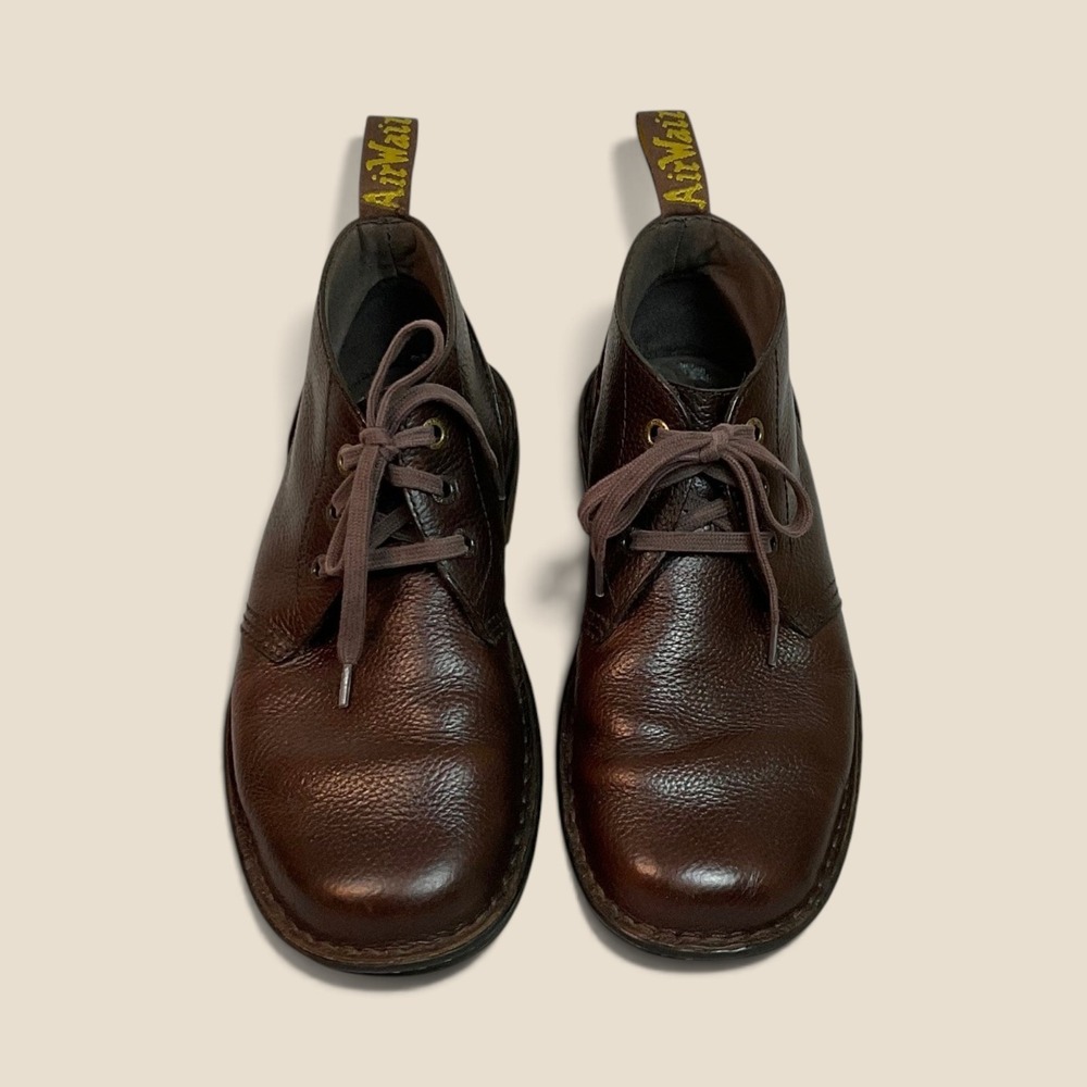 Dr. Martens Sussex Brown Leather Chukka Boots Mens 10/Womens 11 AW004 KV 01 V